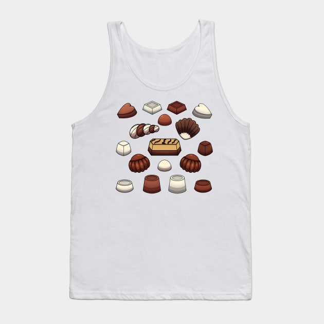 Chocolate Tank Top by TheMaskedTooner